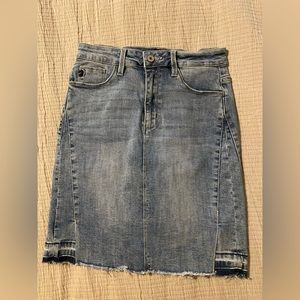 Kancan Jean skirt.